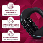 Rolă de masaj HealTwist în timpul utilizării